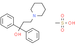 Α,Α-二苯基-1-哌啶丙醇(普立地諾 甲磺酸鹽 )