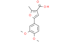 5-(3,4-二甲氧基苯基)-2-甲基呋喃-3-羧酸