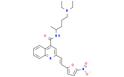 N-(5-(二乙基氨基)戊-2-基)-2-(2-(5-硝基呋喃-2-基)乙烯基)喹啉-4-甲酰胺