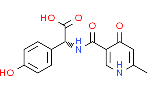 2-(6-甲基-4-羟基烟酰胺基)-2-(4-羟基苯基)乙酸