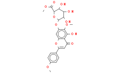 6,4'-甲基化野黄芩素-7-O-葡萄糖醛酸