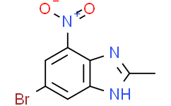 6-溴-2-甲基-4-硝基-1H-苯并[d]咪唑