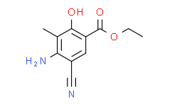 4-氨基-5-氰基-2-羟基-3-甲基苯甲酸乙酯