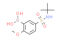 (5-(N-(叔丁基)氨磺酰基)-2-甲氧基苯基)硼酸