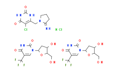 Trifluridine/tipiracil hydrochloride mixture