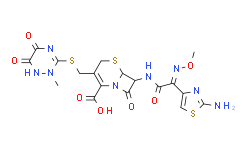 头孢曲松/头孢三嗪噻肟/(6R,7R)-7-[[(2E)-2-(2-氨基-1,3-噻唑-4-基)-2-甲氧基亚氨乙酰]氨基]-3-[(2-甲基-5,6-二氧代-1H-1,2,4-三嗪-3-基)硫甲基]-8-氧代-5-硫-1-氮杂双环[4.2.0]辛-2-烯-2-甲酸/三嗪噻肟头孢菌素/氨噻三嗪头孢菌素/头孢氨噻三嗪/Ceftriaxone