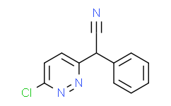 2-(6-Chloro-3-pyridazinyl)-2-phenylacetonitrile