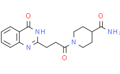 1-(3-(4-氧代-3,4-二氢喹唑啉-2-基)丙酰基)哌啶-4-甲酰胺