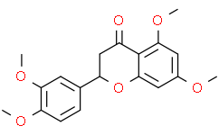 (2S)-5,7,3',4'-tetramethoxyflavanone