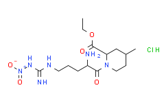 1-[2-氨基基-5-[[亚氨基(硝基氨基)甲基]氨基]-1-氧戊基]-4-甲基-2-哌啶羧酸乙酯盐酸盐,[2R-[1(S*),2Α,4Β]]
