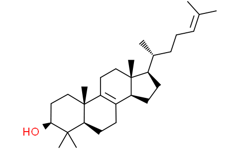 4,4-二甲基-5-α-胆甾-(8,24)-二烯-3-β-醇