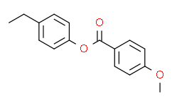 4-乙基苯基 4-甲氧基苯甲酸酯