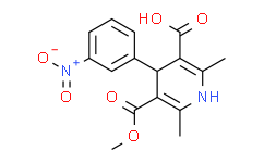 2,6-二甲基-5-甲氧基羰基-4-(3-硝基苯)-1,4-二氫吡啶-3-甲酸