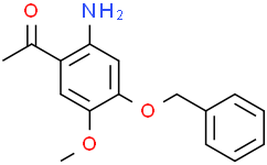 1-(2-氨基-4-苄氧基-5-甲氧基苯基)乙酮