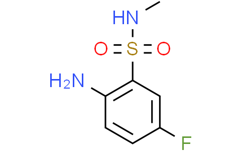 BENZENESULFONAMIDE, 2-AMINO-5-FLUORO-N-METHYL-