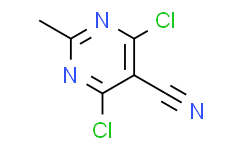 2-甲基-4，6-二氯嘧啶-5-甲腈