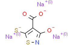 4-羧基-5-巯基-3-羟基-异噻唑三钠