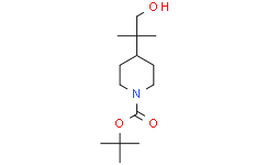 4-(1-羟基-2-甲基丙烷-2-基)哌啶-1-羧酸叔丁酯