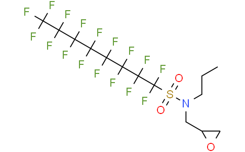 N-丙基-N-(2，3-环氧丙基)全氟正辛基磺酰胺