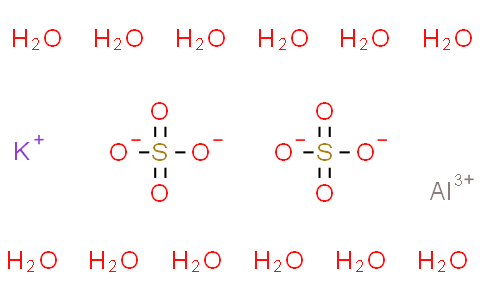 十二水合硫酸铝钾