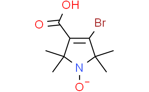 4-溴-1-氧基-2,2,5,5-四甲基-δ3-吡咯啉-3-羧酸