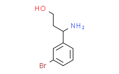 3-氨基-3-(3-溴苯基)丙-1-醇