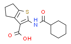 2-Cyclohexaneamido-4H,5H,6H-cyclopenta[b]thiophene-3-carboxylic Acid