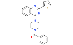 苯基(4-(2-(噻吩-2-基)喹唑啉-4-基)哌嗪-1-基)甲酮