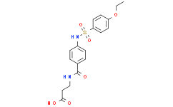 3-(4-(4-乙氧基苯基磺酰氨基)苯甲酰氨基)丙酸