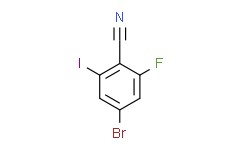 4-溴-2-氟-6-碘苯甲腈