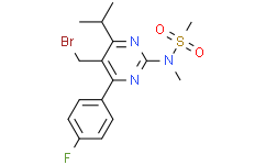 5-(溴甲基)-4-(4-氟苯基)-6-異丙基-2-[甲基(甲磺酰)氨基]嘧啶