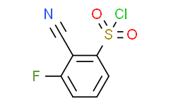 2-cyano-3-fluorobenzene-1-sulfonyl Chloride