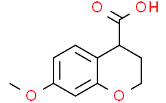 7-methoxy-3,4-dihydro-2H-1-benzopyran-4-carboxylic Acid