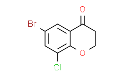 6-Bromo-8-chloro-3,4-dihydro-2H-1-benzopyran-4-one