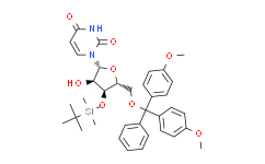 1-((2R,3R,4S,5R)-5-((双(4-甲氧基苯基)(苯基)甲氧基)甲基)-4-((叔丁基二甲基硅烷基)氧基)-3-羟基四氢呋喃-2-基)嘧啶-2,4(1H,3H)-二酮