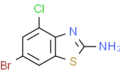 6-溴-4-氯苯并[d]噻唑-2-胺