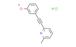 2-甲基-6-[(3-甲氧基苯基)乙炔基]吡啶盐酸盐
