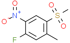 1-Fluoro-5-methyl-4-(methylsulfonyl)-2-nitrobenzene