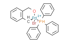 溴[(2-(羟基-ΚO)甲基)苯基甲基-ΚC](三苯基膦)钯(II)