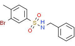 N-Benzyl 3-bromo-4-methylbenzenesulfonamide,850429-67-3