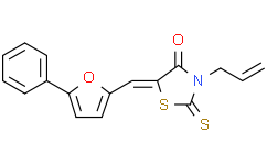 (Z)-3-烯丙基-5-((5-苯基呋喃-2-基)亚甲基)-2-硫代噻唑烷-4-酮