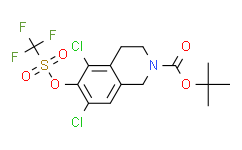 (((三氟甲基)磺酰基)氧基)-3，4-二氢异喹啉-2(1H)-甲酸叔丁酯