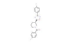 (S)-(4-氟苯基)-{3-[3-(4-氟苯基)-[1,2,4]二唑-5-基]哌啶-1-基}甲酮