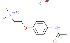 2-(4-乙酰氨基苯基)-N,N,N-三甲基乙基溴化铵
