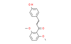 2-Propen-1-one, 1-(2,6-dimethoxyphenyl)-3-(4-hydroxyphenyl)-