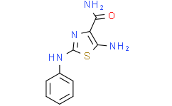 5-氨基-2-(苯基氨基)噻唑-4-甲酰胺