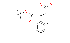 3-{[(tert-butoxy)carbonyl]amino}-3-(2,4-difluorophenyl)propanoic acid