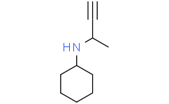 N-(1-甲基丙基-2-炔-1-基)环己胺