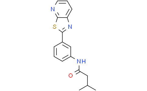 3 Methyl N 3 Thiazolo 5 4 B Pyridin 2 Yl Phenyl Butanamide CAS