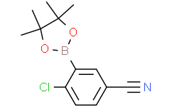 4-氯-3-(4,4,5,5-四甲基-1,3,2-二氧硼杂环戊烷-2-基)苯甲腈